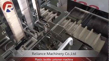 Automatic 10ml to 100ml Eliquid/tincture plastic bottle cartoner box machine RELIANCE