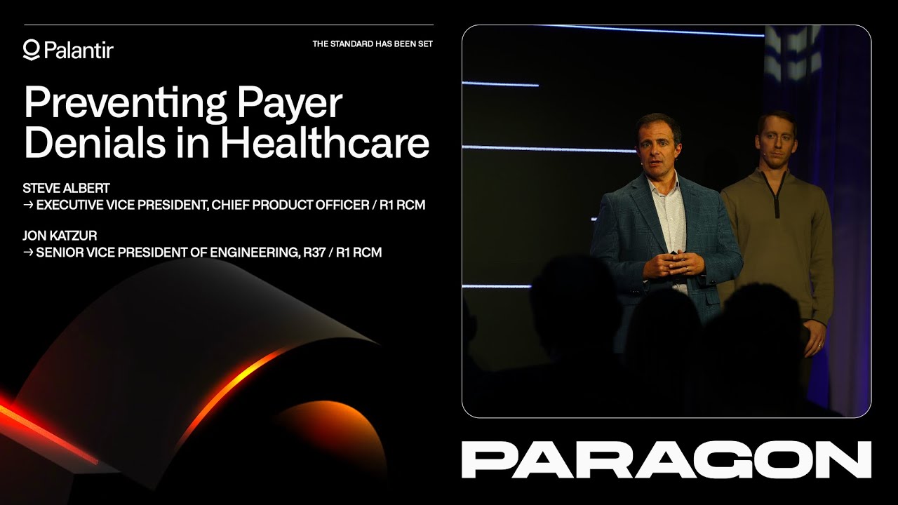 Предотвращение отказов плательщиков в здравоохранении | R1 RCM на конференции Paragon 2025