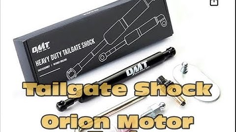Tailgate Assist Install - Orion Motor Tech - Amazon - Install