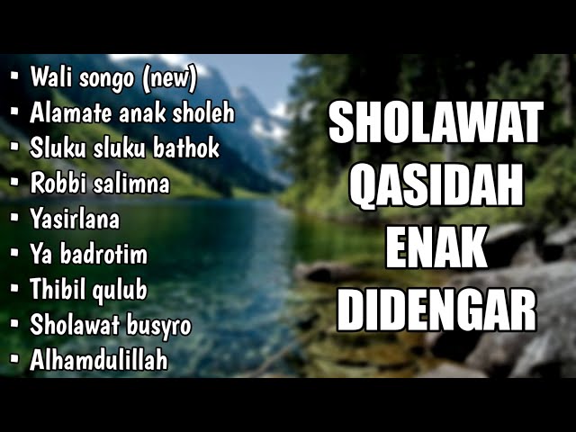 WALI SONGO - ALAMATE ANAK SHOLEH - KUMPULAN SHOLAWAT NABI MERDU TERBARU 2024 || FULL ALBUM class=