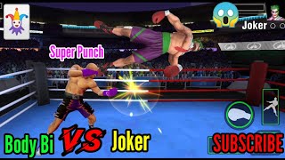 Kick Boxing Gym Fighting Game.Training Master Body Bi Super punch Vs Joker🃏😱😊👍👈..... screenshot 2