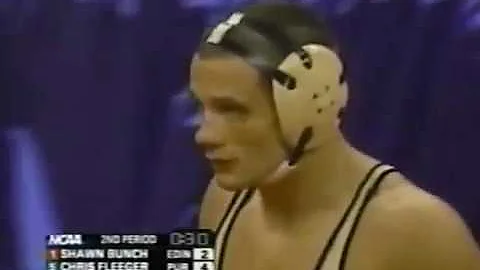 2006 NCAA Wrestling Semi-Finals Chris Fleeger v Sh...