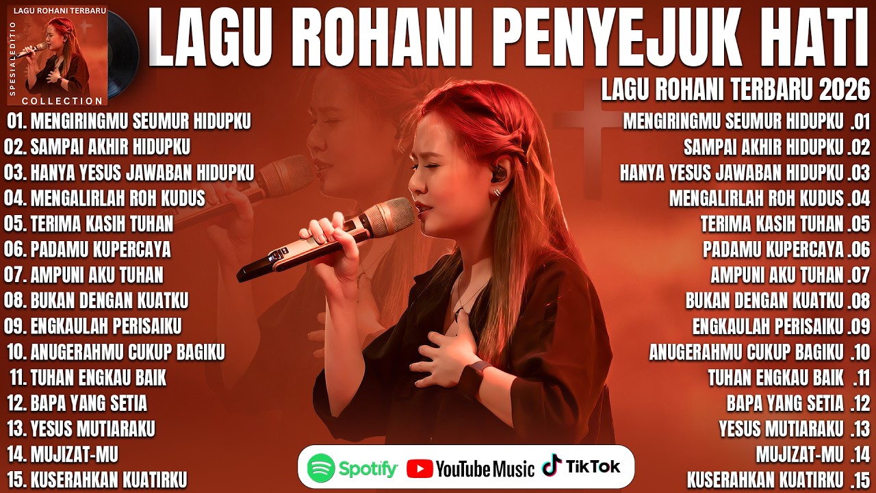 MENGIRINGMU SEUMUR HIDUPKU - LAGU ROHANI PENGUAT IMAN (LIRIK) LAGU ROHANI TERBARU 2026 TERPOPULER