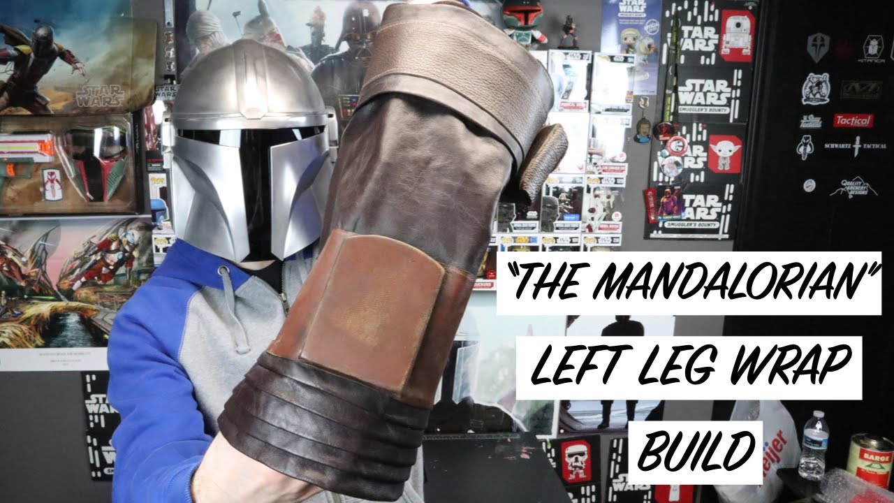"The Mandalorian" left leg wrap build video