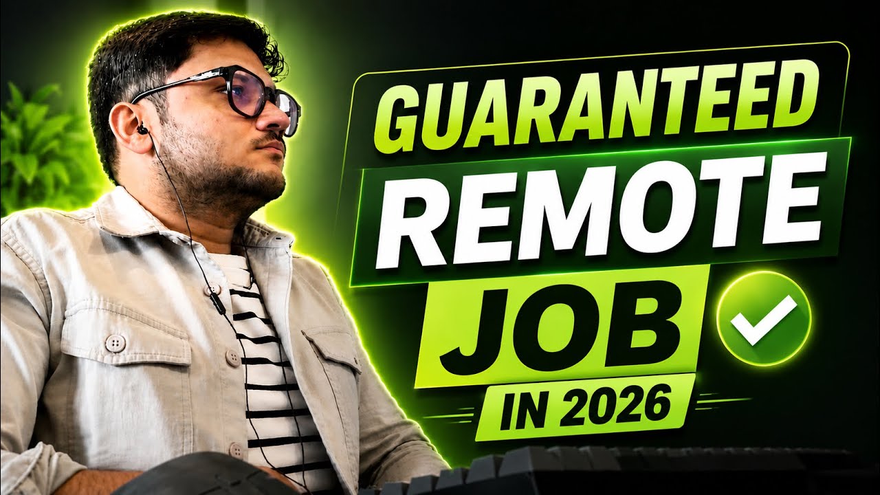 How to get a Remote Job in 2026? - YouTube