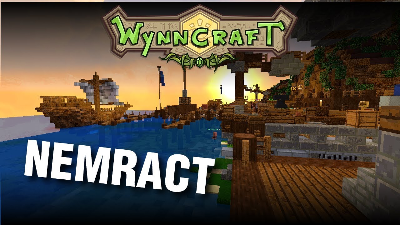 Port Town Of Mystery Nemract WynnCraft Let s Play E8 YouTube