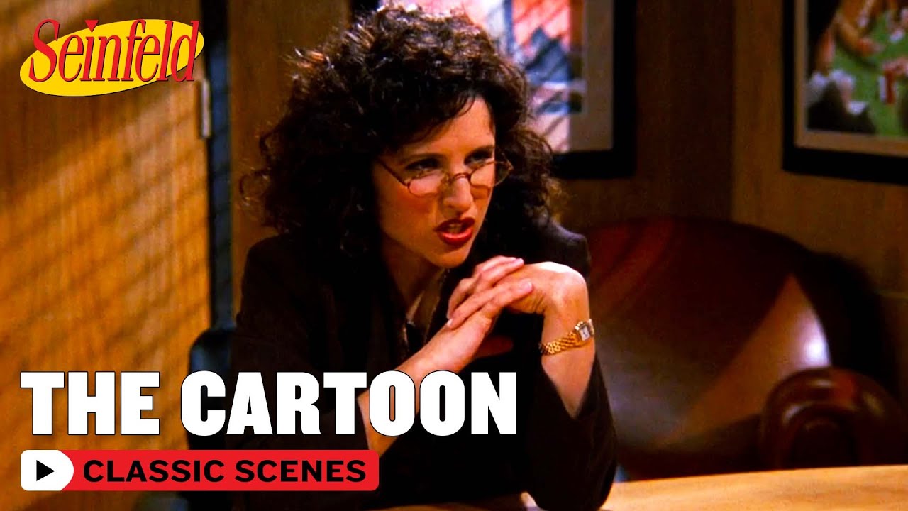 Elaine Tries To Understand A Cartoon The Cartoon Seinfeld