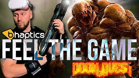 Doom 3 VR Quest - BHaptics Gameplay Oculus Quest 2 - Feel The Game