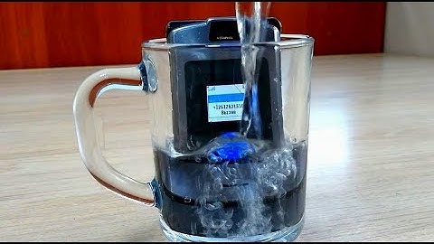 Hello | Goodbye Moto RAZR V3. Incoming Call Under The Water