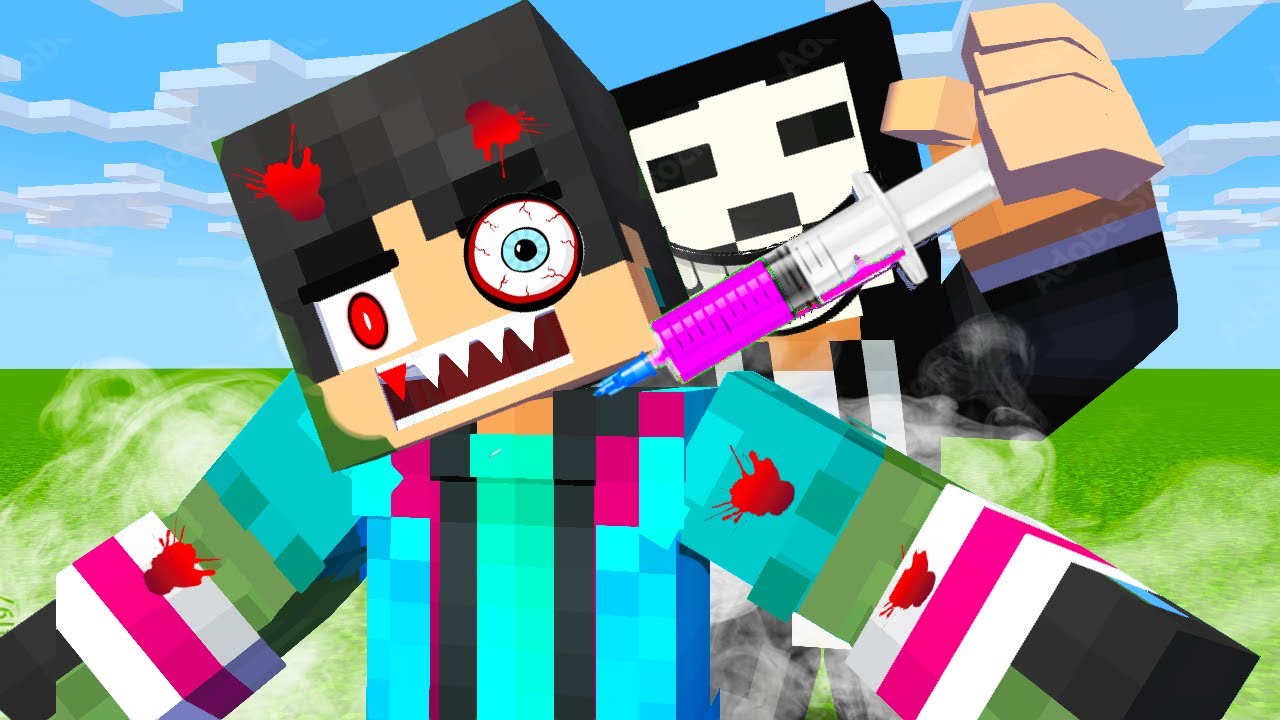 化け物になったすまない先生【マイクラ・マインクラフト】 - YouTube