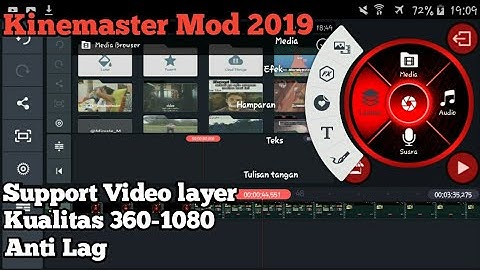 Kinemaster Mod 2019 No watermark Support video layer|Link di deskripsi