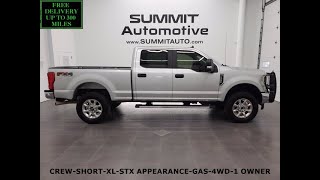2019 FORD F250 XL STX FX4 CREW SHORT FX4 WALK AROUND REVIEW 12209Z SOLD! www.SUMMITAUTO.com