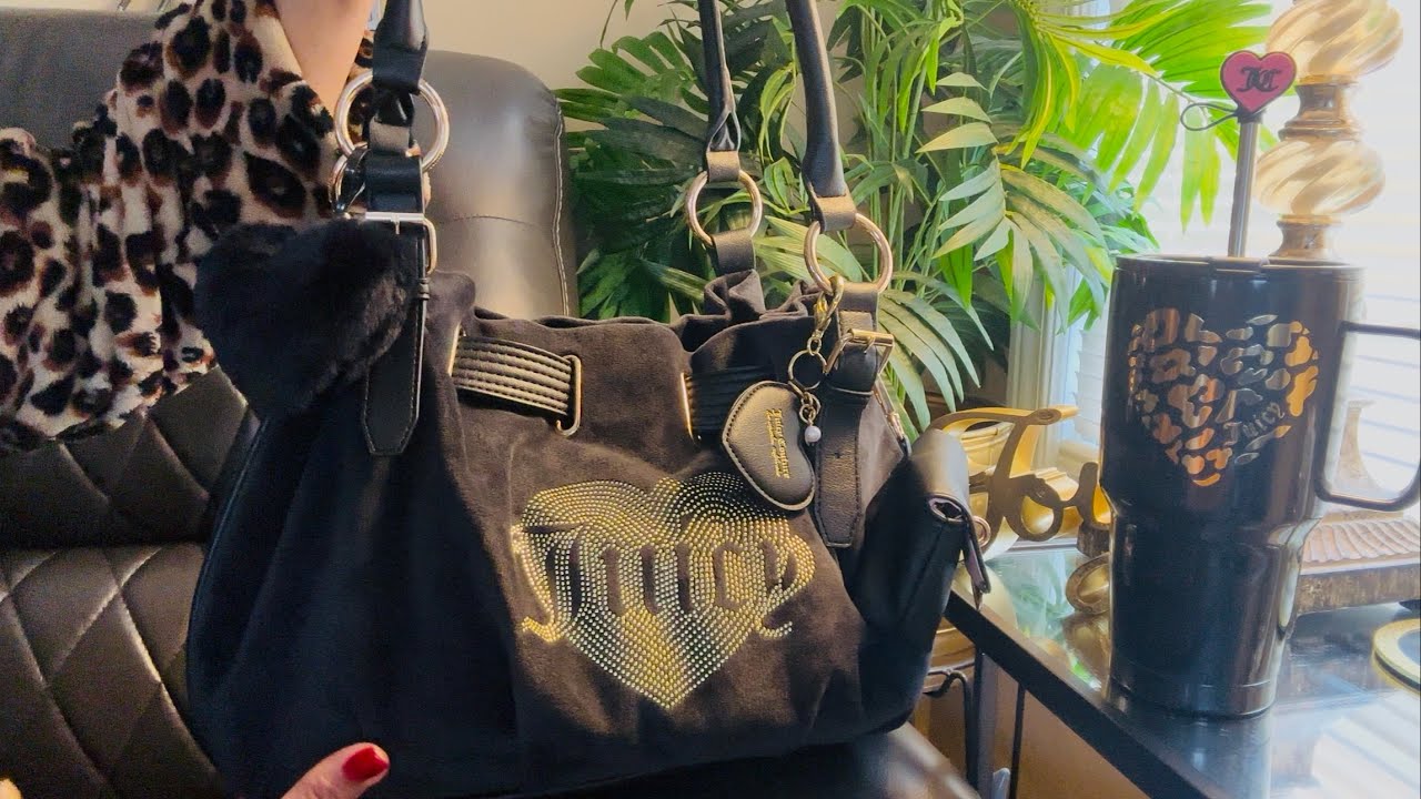 🖤What’s In My Juicy Couture Bag | “Black Love” Edition | Black History Month🖤 #wimb