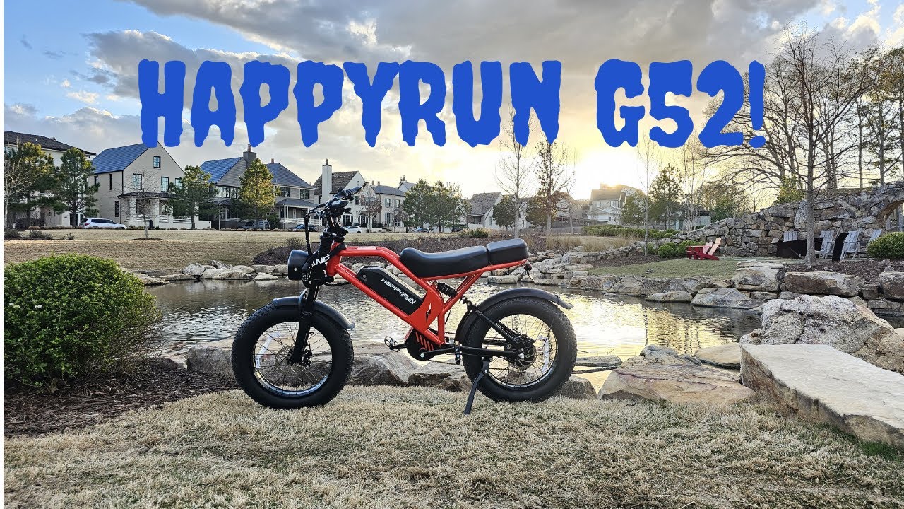 Riding the HappyRun G52 Electric Bike - YouTube