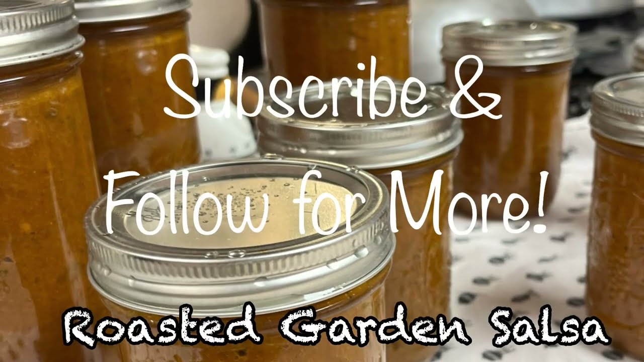 Easy Roasted Garden Salsa Recipe