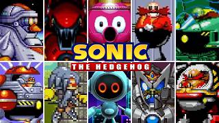 SONIC 2D SERIES - All Bosses (As Knuckles) (1991-2026)