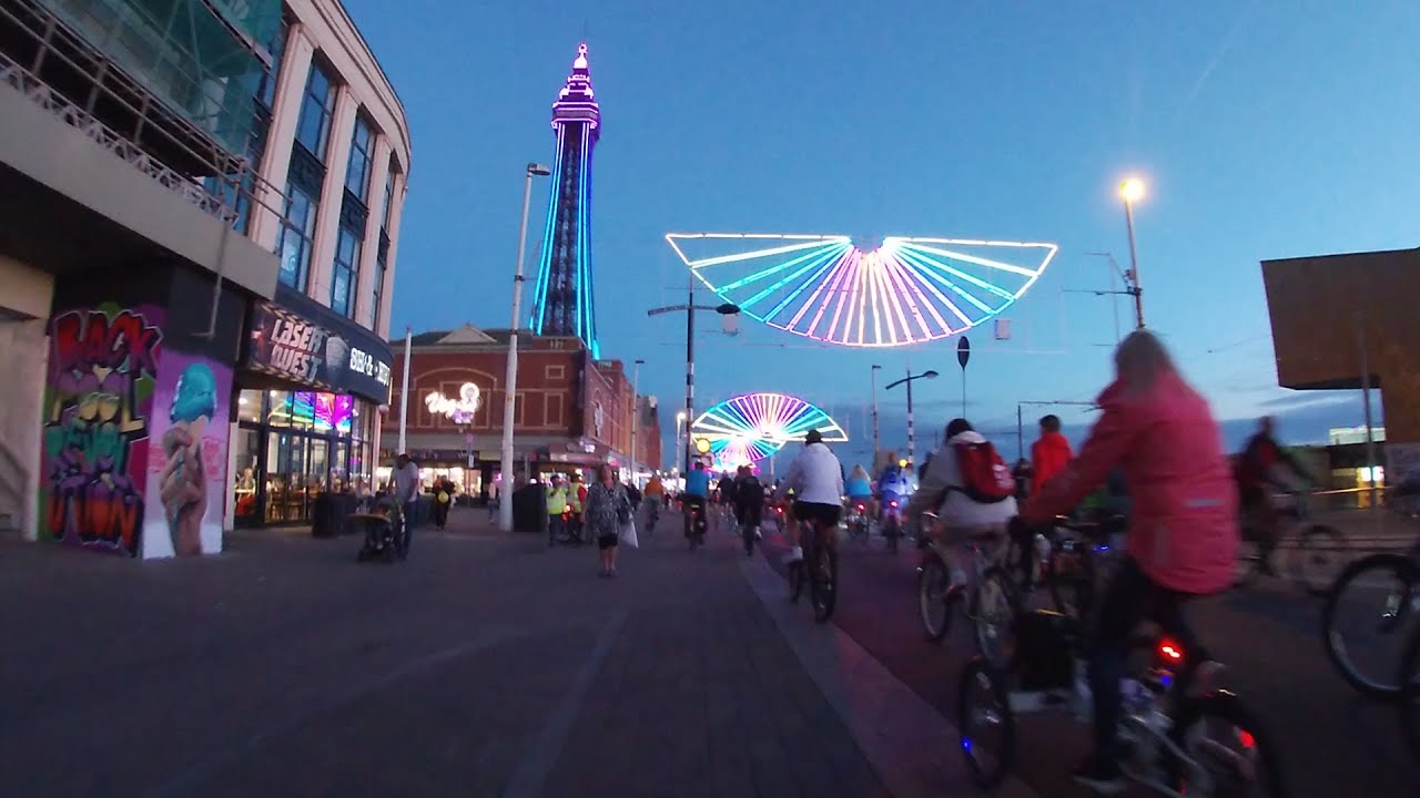 Ride the lights 2022 Blackpool Illuminations YouTube