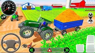 Tractor Farming Driving Simulator 3D - New Tractor Games - Android  Gameplay  screenshot 5
