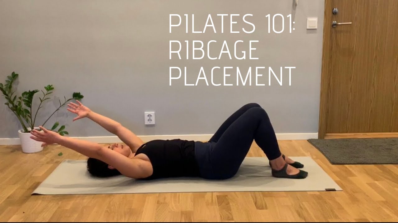 Pilates Rib Rotation Pilates 101: Rib Cage Placement - YouTube