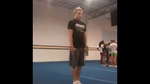 Toe touch one whip double full