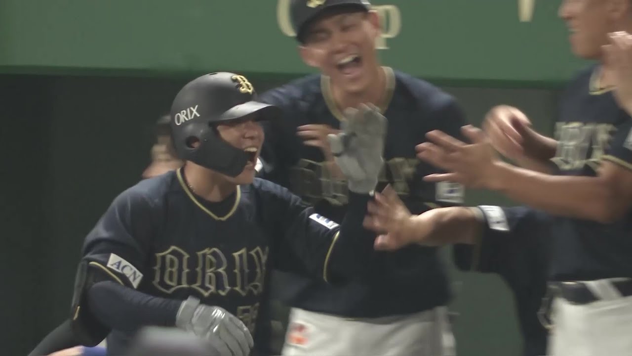 8回表】貴重な追加点!! バファローズ・来田涼斗 豪快に振り抜き今季第1