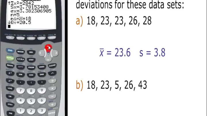 Using the TI-83/84 to find mean, standard deviation, and 5-number summary