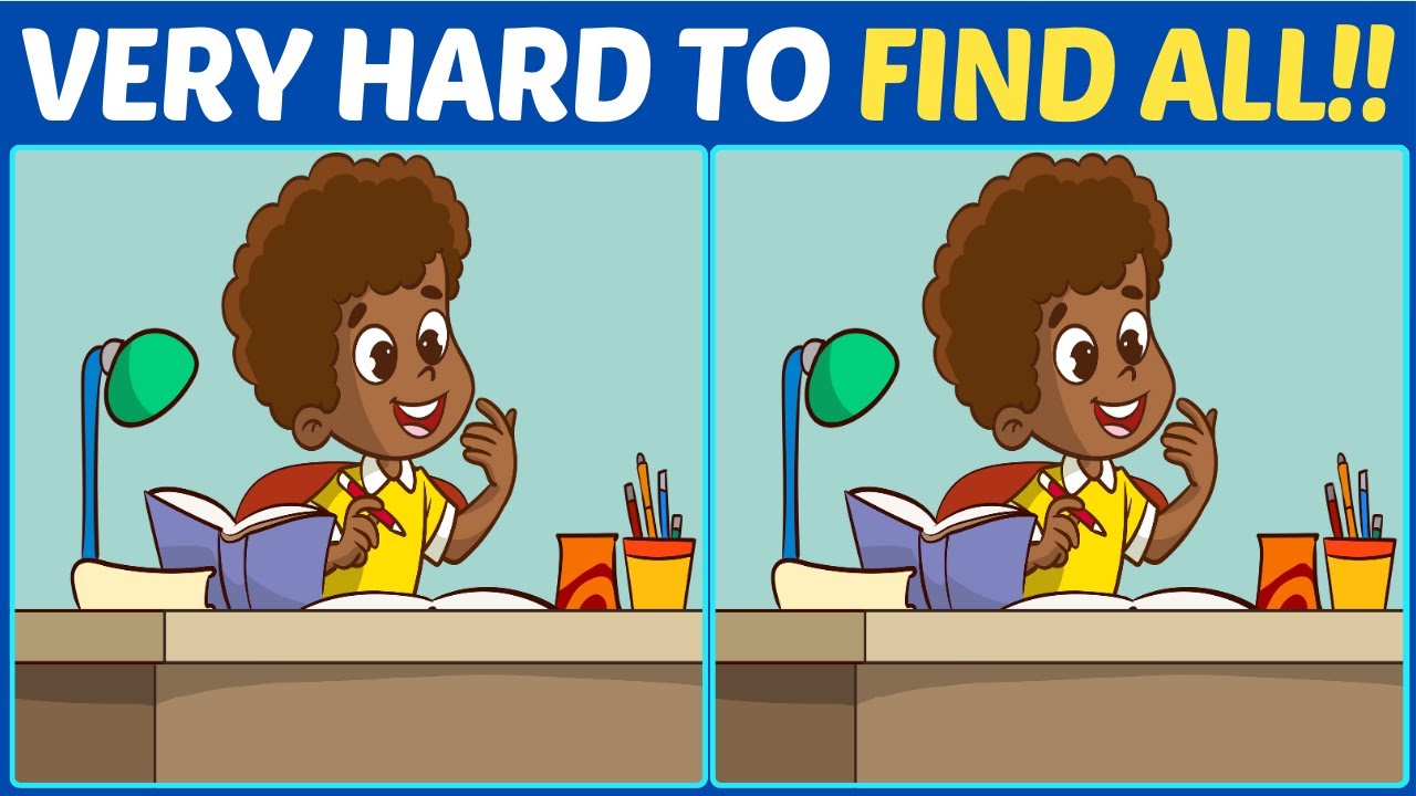 【Spot the Difference】🌈 Enhance Concentration in a 10-Minute Brain Workout!【Find the Difference】