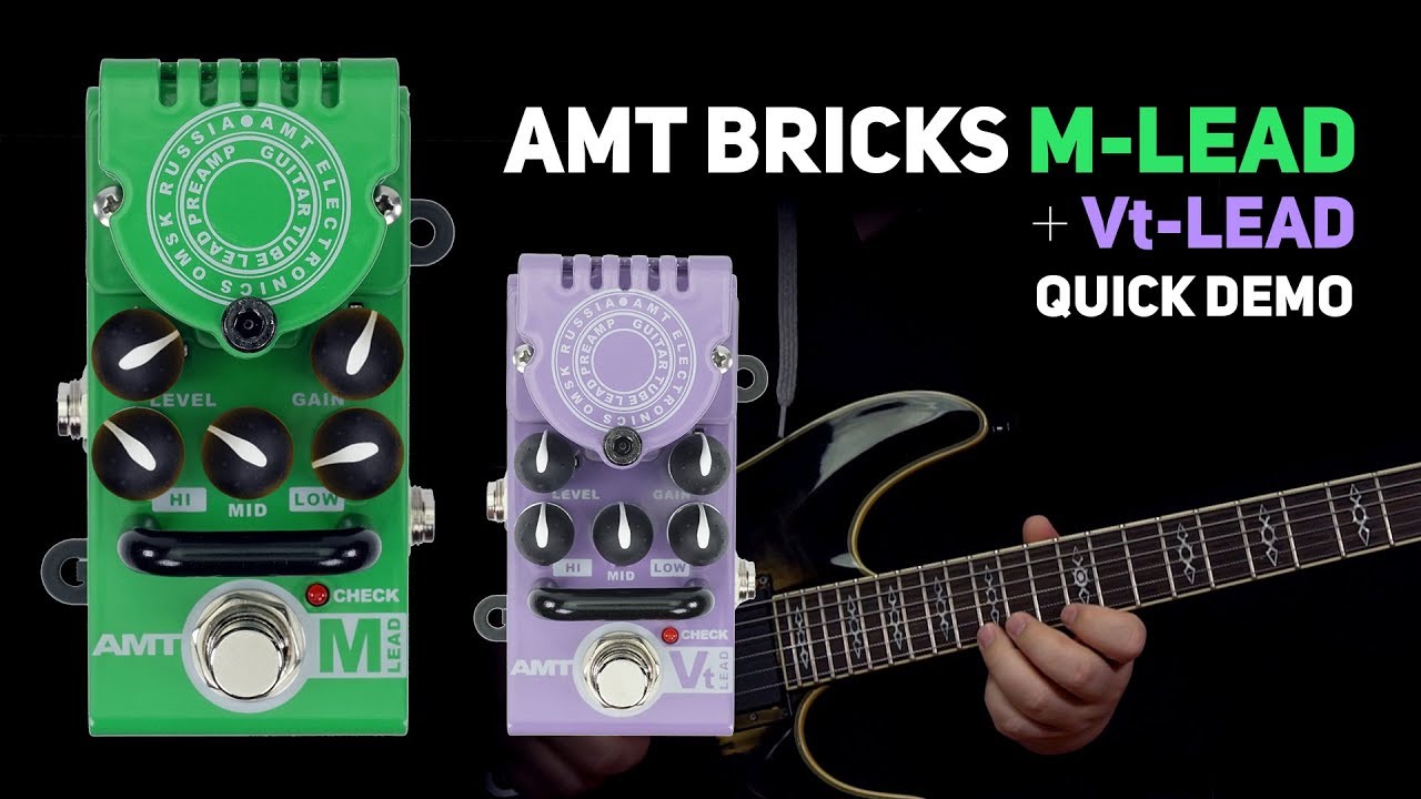ギター AMT R/S-Lead AMT Bricks R/S-Lead — 1 channel tube guitar preamp (Mesa