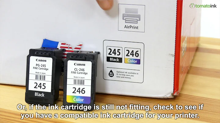 Canon MX490 Ink Cartridges Installation Guide