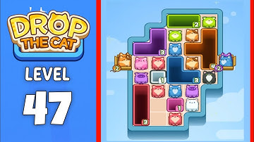 Drop The Cat level 47 solution
