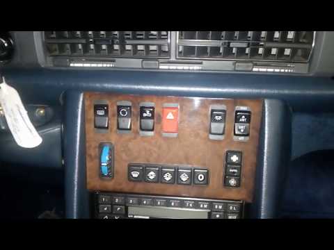 Mercedes W126 560sel dual horn sound