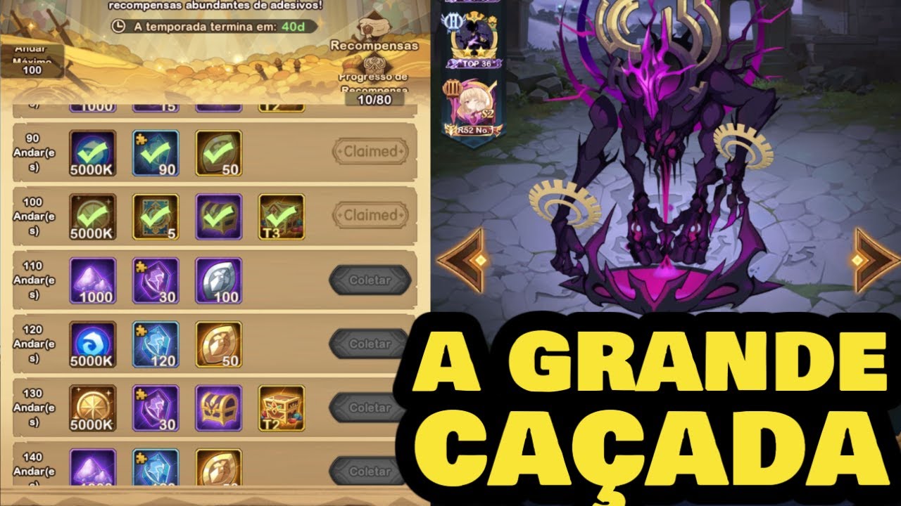 Meu progresso na Fenda Temporal - Afk Arena - YouTube
