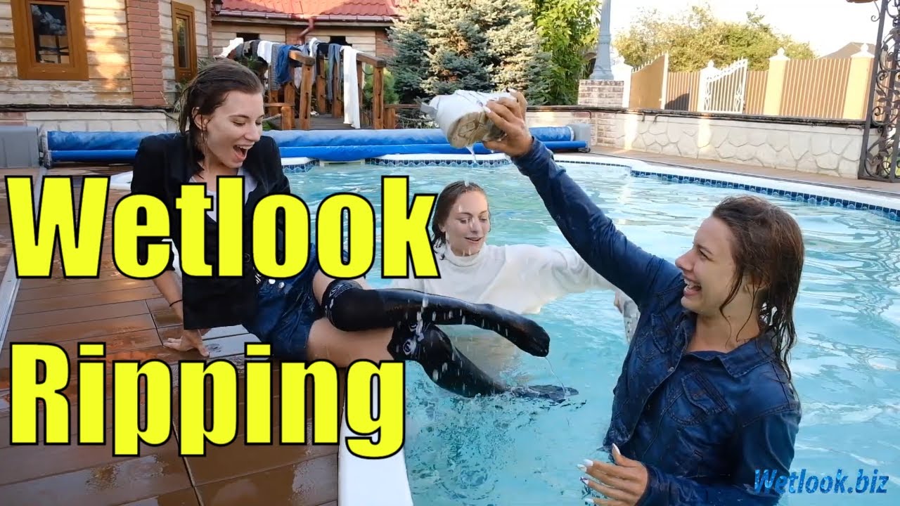 ⁣Wetlook Group Girls | Wetlook Ripping | Wetlook tights | Wetlook Leather