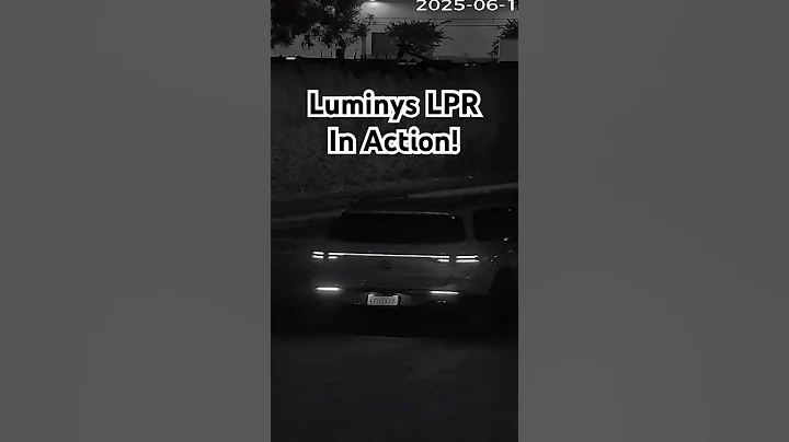 Need a license plate reader? #shorts #luminys #premiumsecuritysolutions