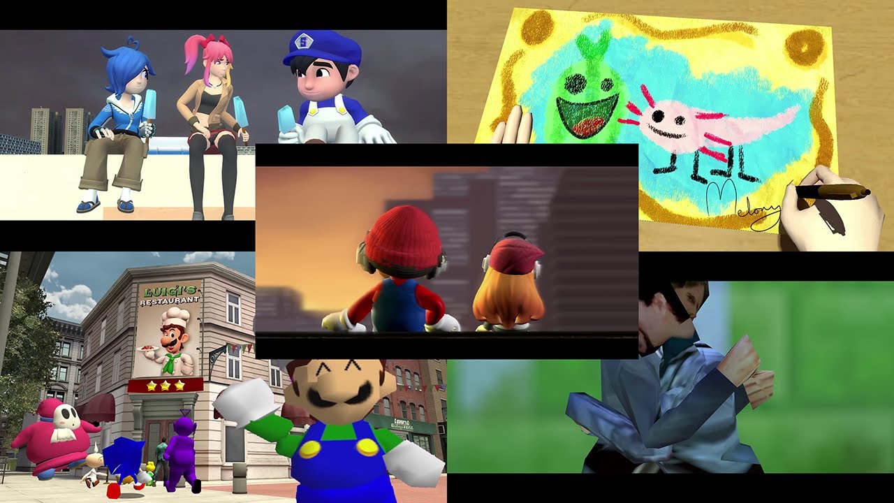 SMG4 - All Character Send-Offs - YouTube