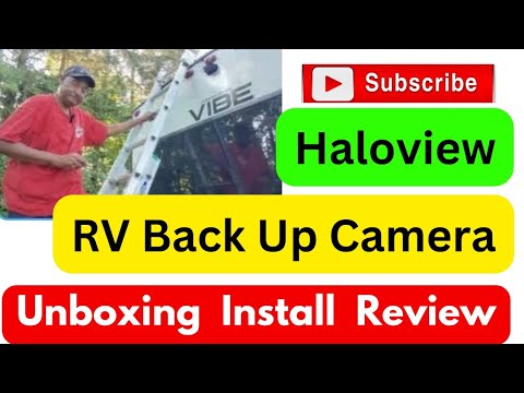 Haloview RV Back Up Camera: Unboxing, Installation and Review - YouTube
