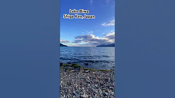 Lake Biwa Is A Large Freshwater Lake In Shiga Prefecture Northeast Of Kyoto 