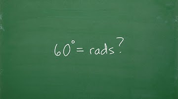 CONVERT Degrees to Radians – BASIC Trigonometry