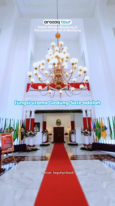 Gedung Sate Bandung Fungsinya Apa? dan Sejarahnya Gimana? #gedungsate