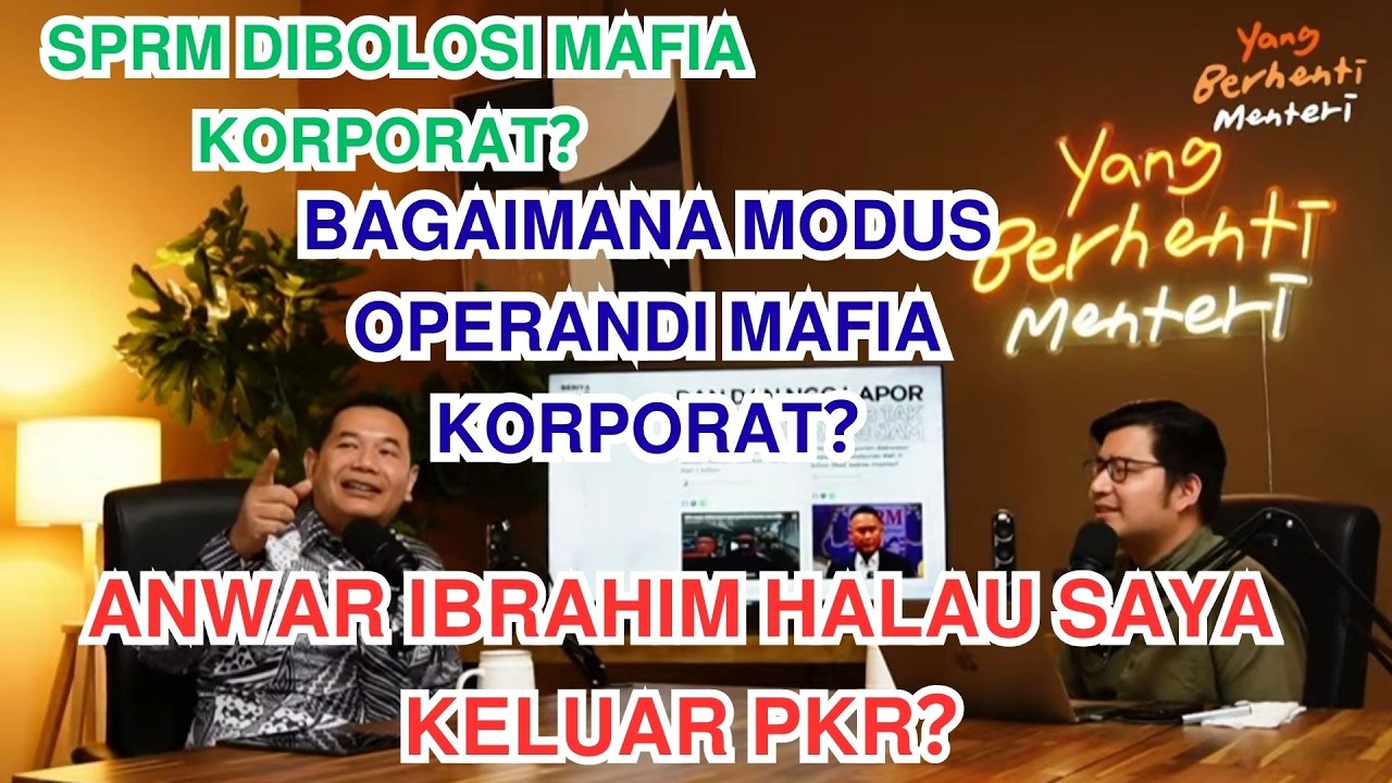 Rafizi Ramli: YBM Episod 35 - SPRM Dibolosi Korporat? Anwar Ibrahim Halau Saya Keluar PKR?