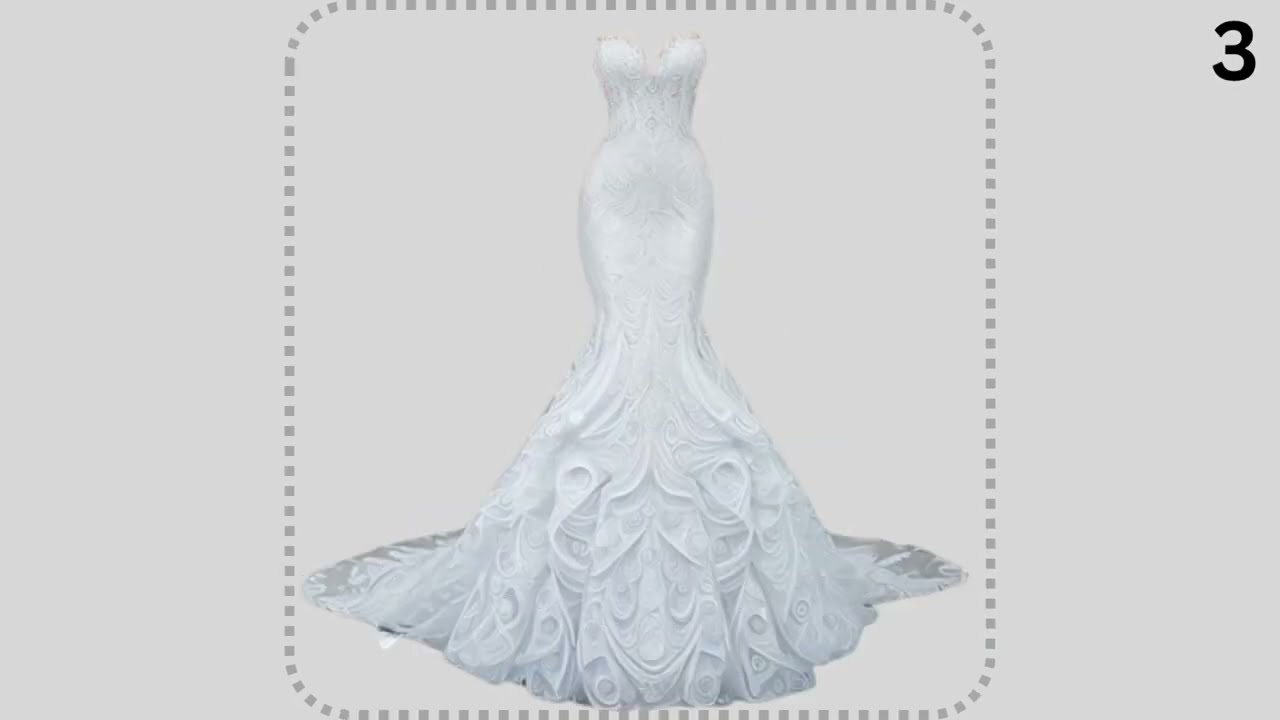 Recycled Plastic Wedding Dresses. 