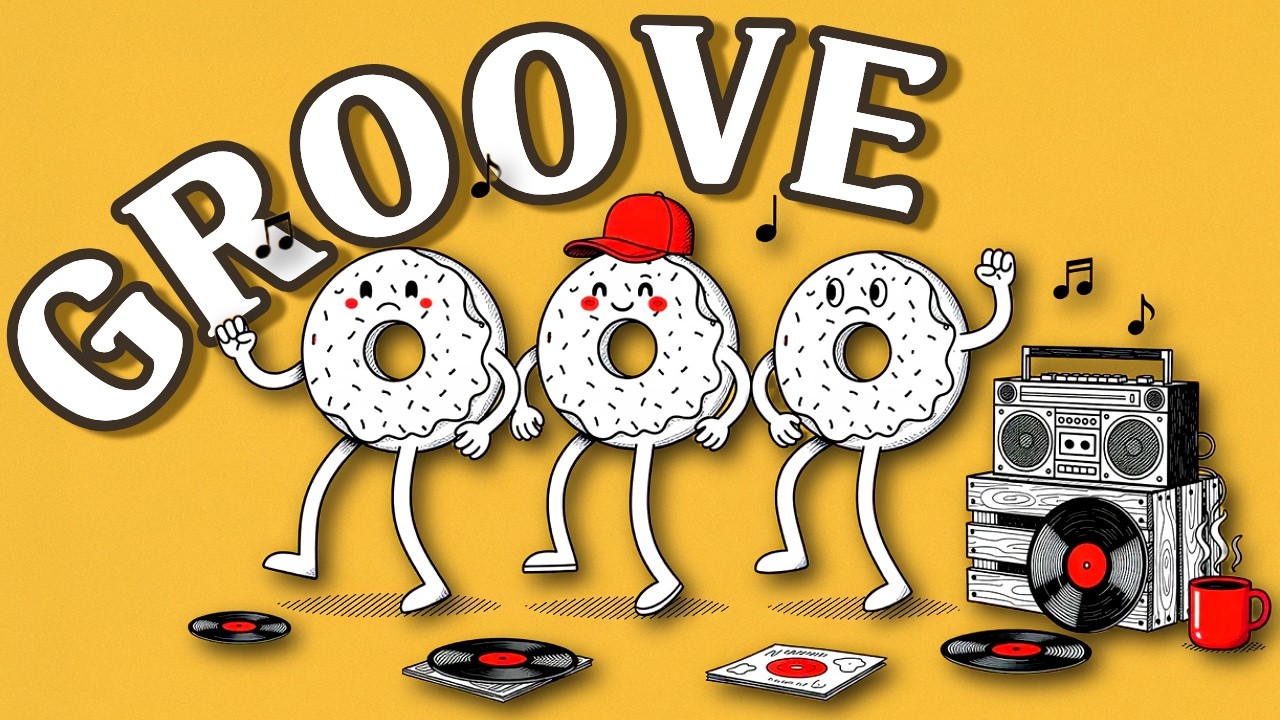 [Playlist] Chilling with sweet donut friends 🍩 | 🎵GROOVE | Cafe Music, Neo Soul
