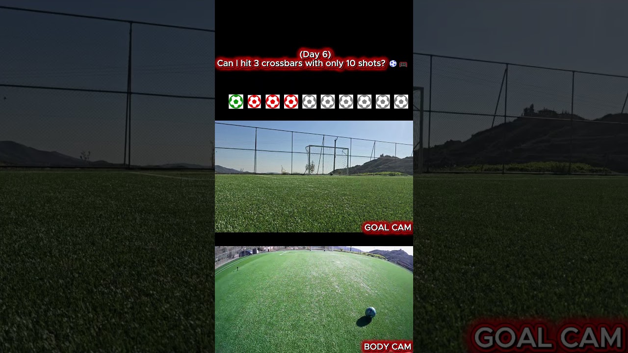 Day 6: They said this challenge was impossible... 😤⚽️ #stepbystep