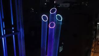 3D RGB laser/programmable laser lights for advertising/logo/text projectors