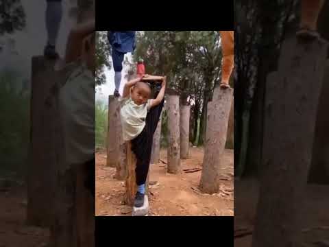 Entrenamiento SHAOLIN😨 #Shorts