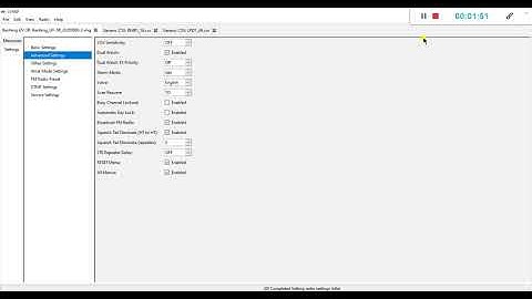Save & upload the radio setup in Chirp