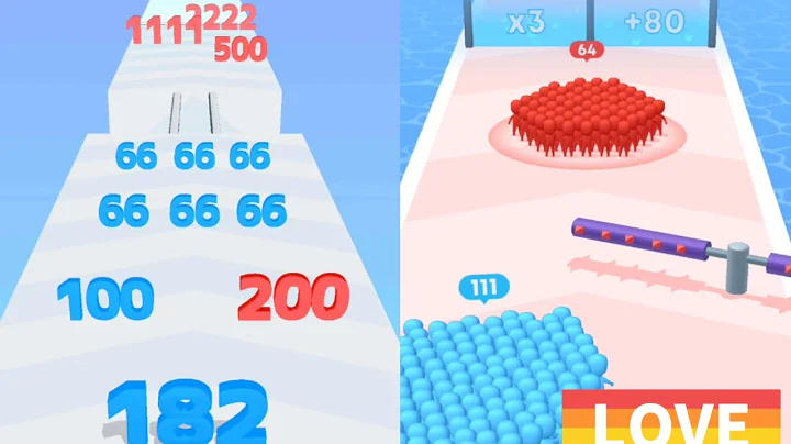 Number master vs count master maths max level update level 187 #numbermaster #countmaster #gameplay