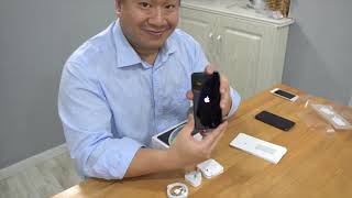 Iphone xs max black unboxing (china/hk edition) 256 gb purchased from
hongkong. testing and quick demo of 2 physical sims. china telecom ...