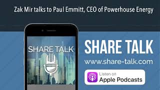 Zak Mir talks to Paul Emmitt, CEO of Powerhouse Energy