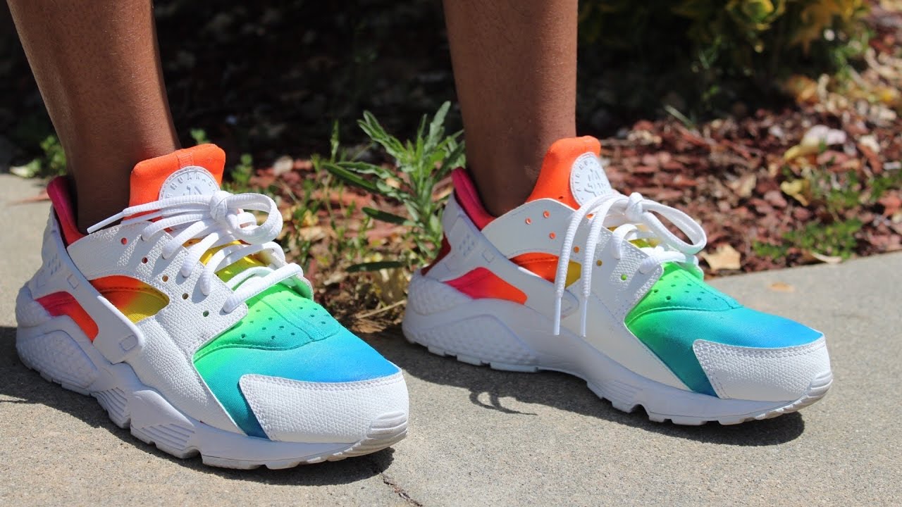 rainbow huaraches for sale